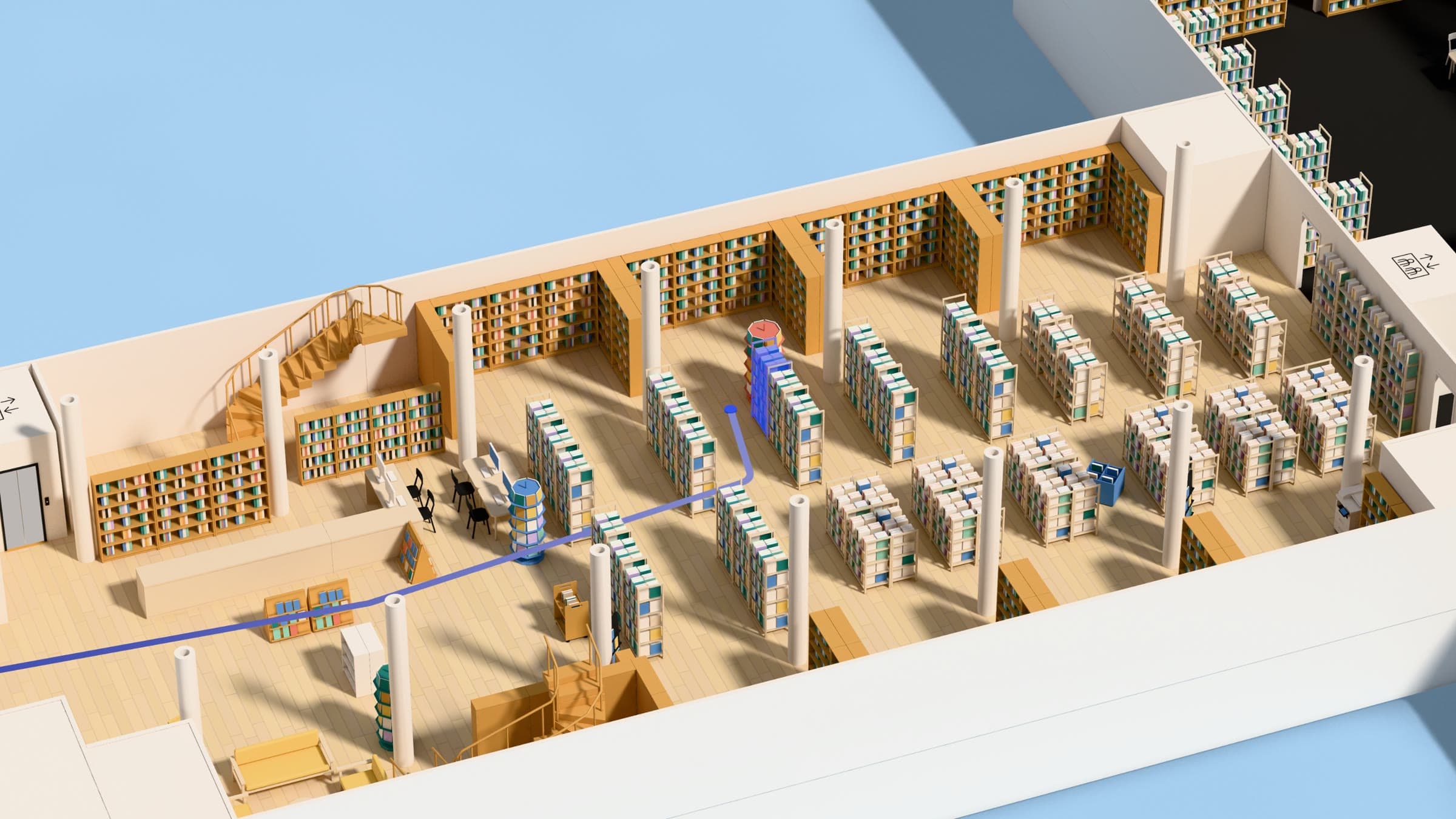 Loupe Map · Riponne Library