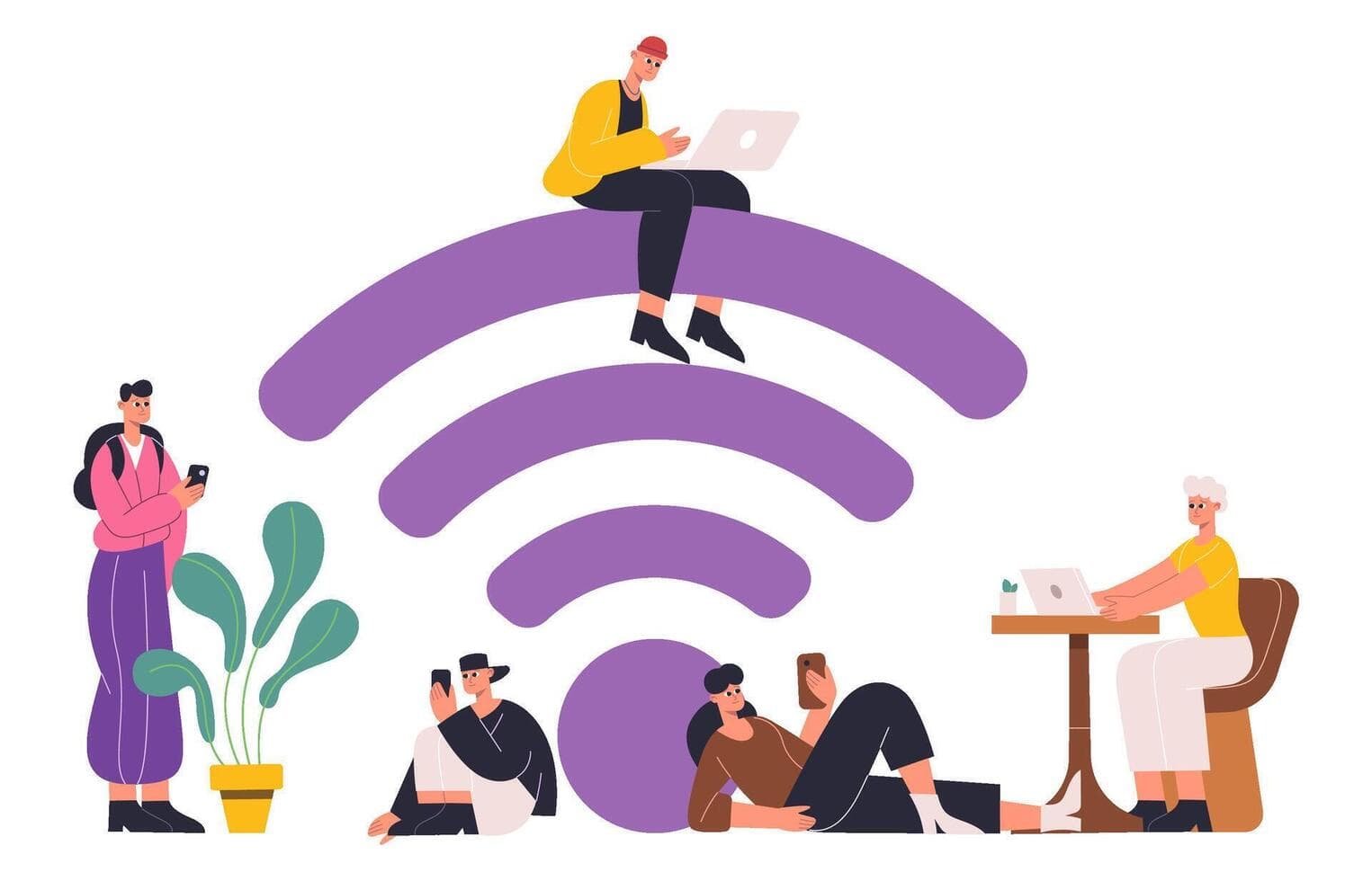 Accès et connexion au WIFI